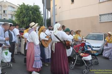 Romería ofrenda a San Venancio en Casas Nuevas (Foto TF)